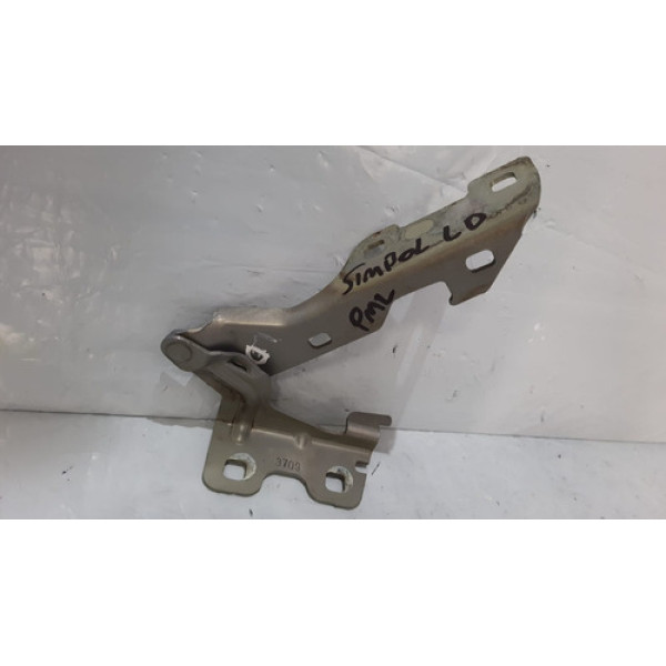 Dobradiça Braço Capo Direito Renault Symbol 2008 Á 2013