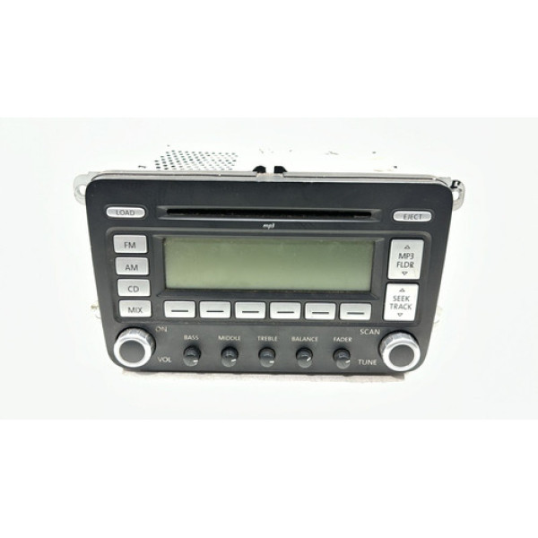 Radio Som Vw Jetta 2.5 2007 2008 2009 2010  Usado Original!