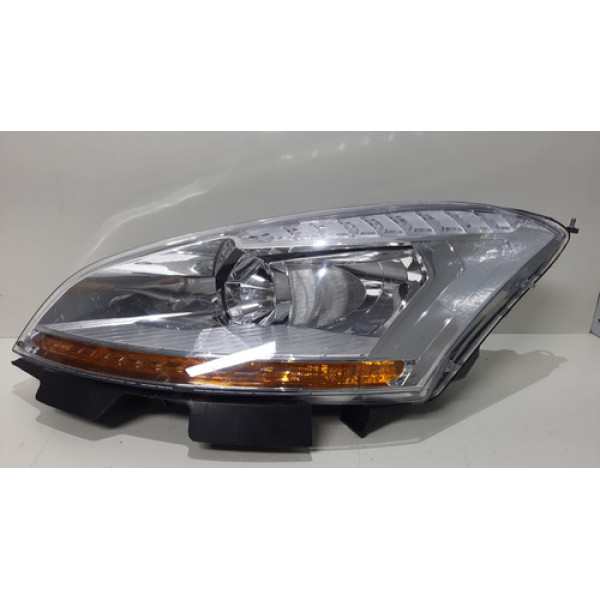 Farol Esquerdo Citroen C4 Grand Picasso 2008/2012 Ambar Tyc