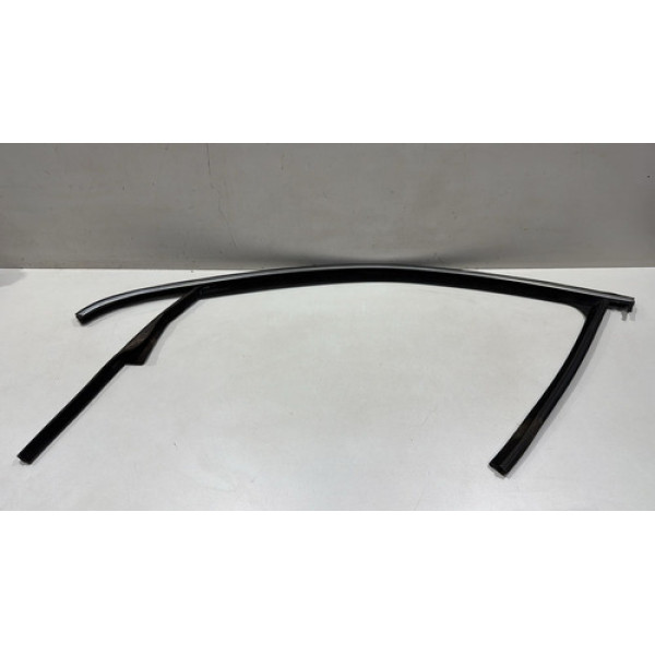 Moldura Cromada Quadro Porta Jetta 2010 Dianteira Esquerda