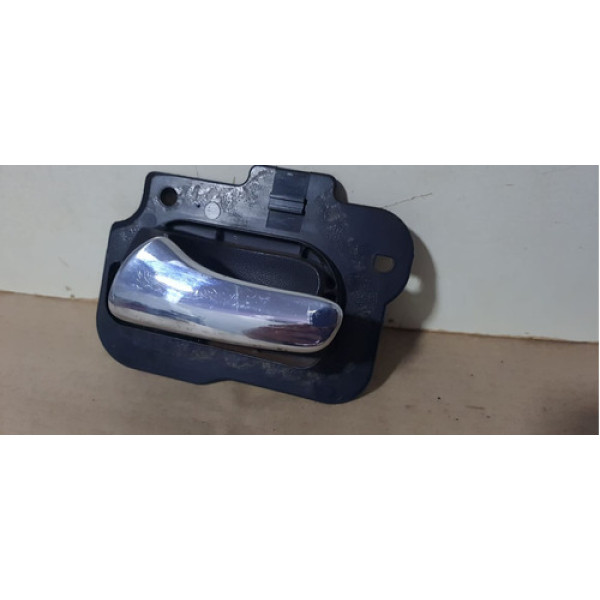 Maçaneta Interna Traseira Esquerda Gm Vectra 99-05 Cromada