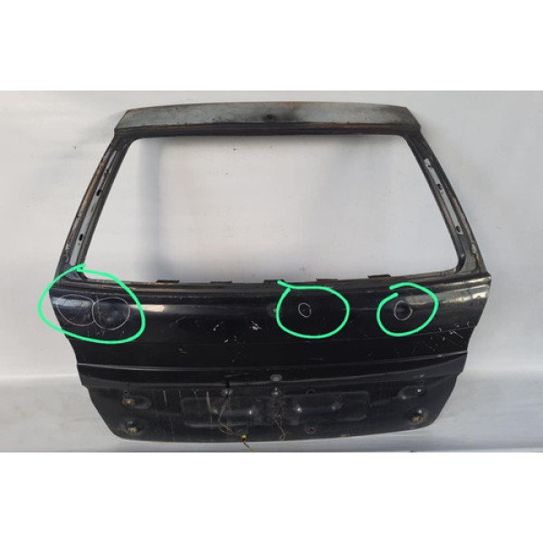 Tampa Traseira Palio Weekend 1996 1997 1998 1999 2000 2001 