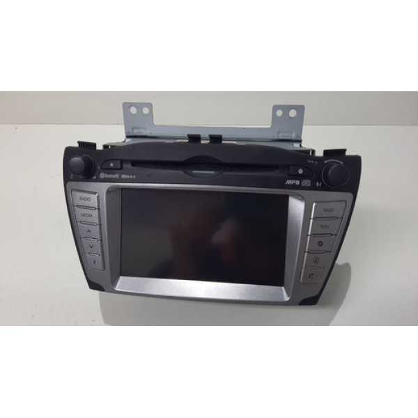Moldura E Radio Multimídia Hyundai Ix35 2012/2015 Original 