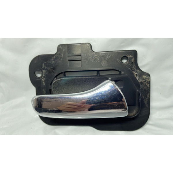 Maçaneta Interna Cromada Traseira Direita Gm Vectra 97 À 05 