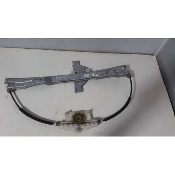Maquina Vidro Elétrico Diant Direit S/motor Citroen C4 07/12