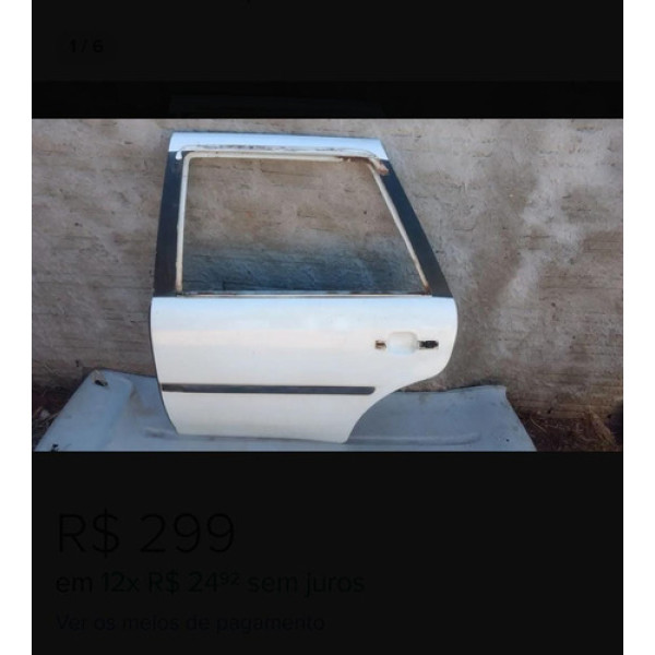 Porta Traseira Esquerda Gol Parati G2