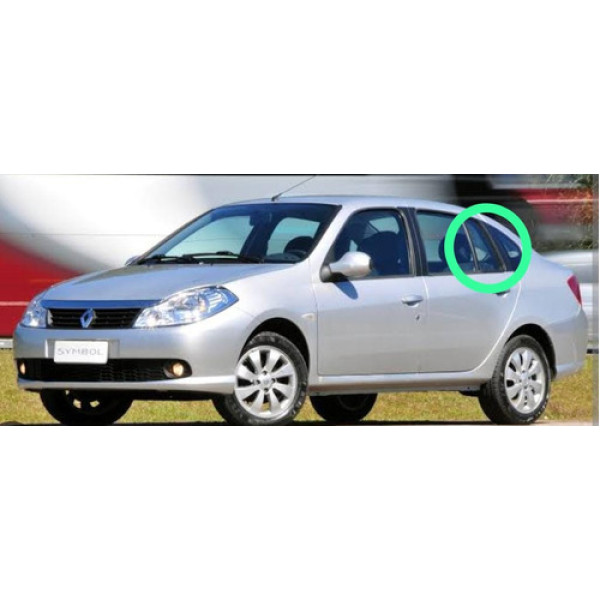 Vidro Janela Fixa Traseira Esquerda Symbol Original