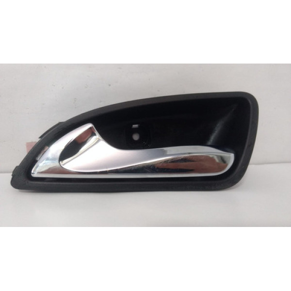 Maçaneta Interna Dianteiro Esquerda Hyundai Hb20 Cromada