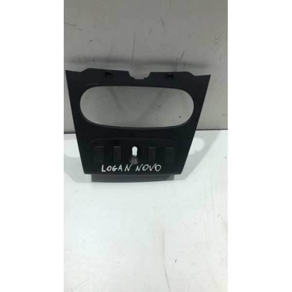 Moldura Painel Central Renault Logan 2015 2016 2017 2018