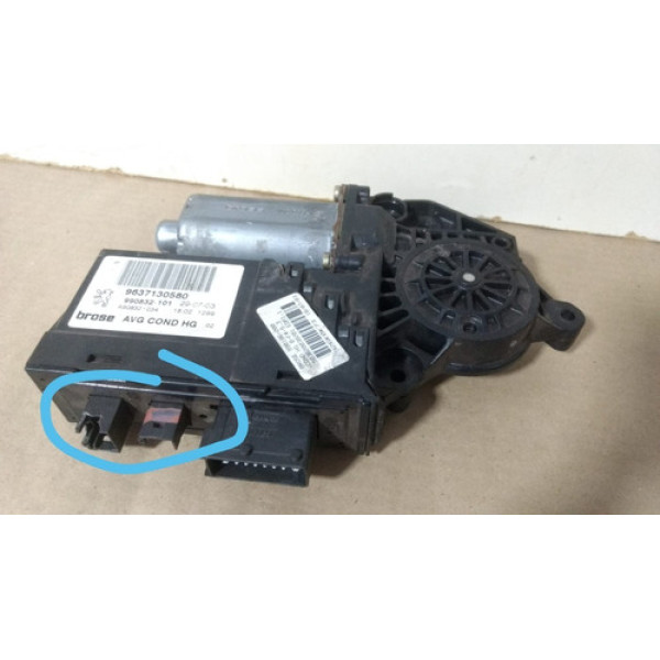 Motor Vidro Elétrico Peugeot 307 Dianteira Esq 9637130580