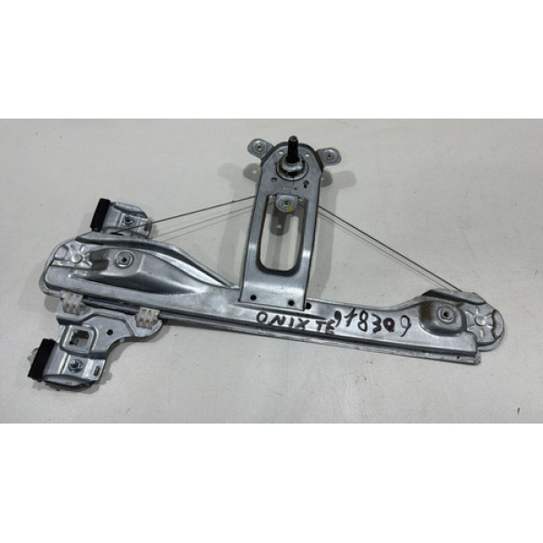 Máquina Vidro Manual Traseiro Esquerdo Gm Onix Prisma 12/19