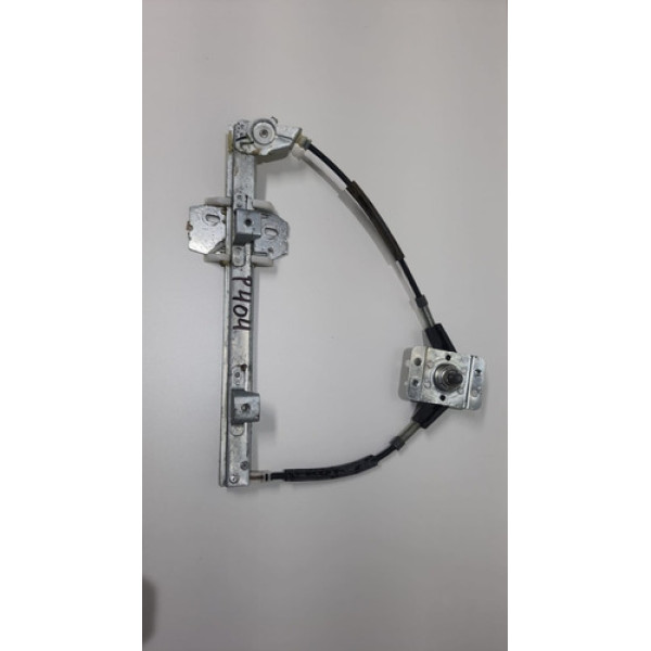 Maquina De Vidro Manual Traseira Esquerda Uno Mille Fire