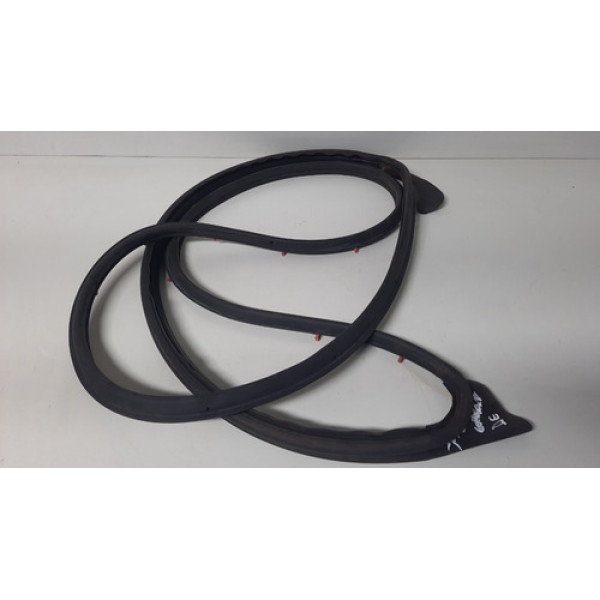 Guarnição Borracha Dianteira Esquerda Porta Gm Spin 2018 19