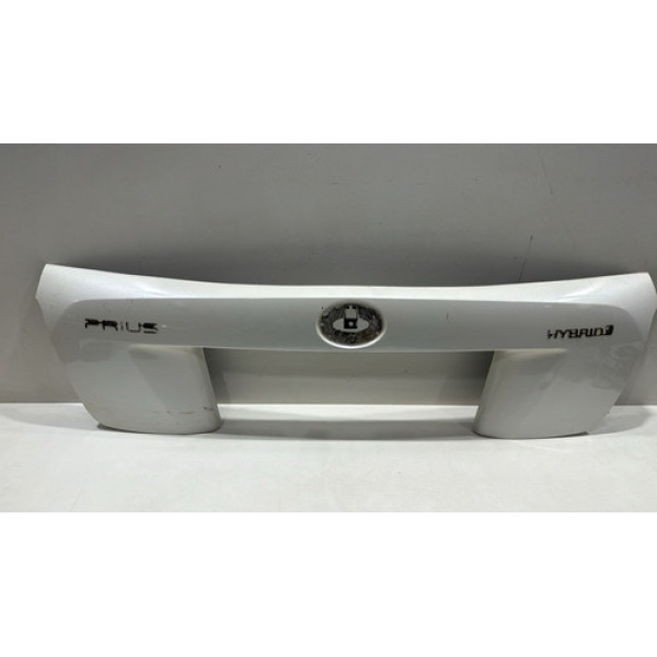 Aplique Tampa Traseira Toyota Prius 17/19 Original Usado!