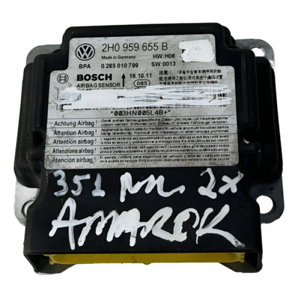 Módulo Airbag Vw Amarok 2010 A 2016 Resetar 2h0959655b