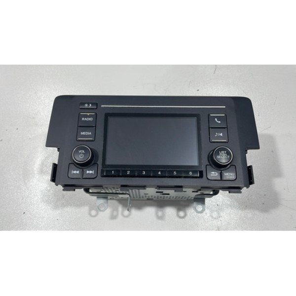 Central Multimídia Honda Civic 39100temm111m1 2017 2018