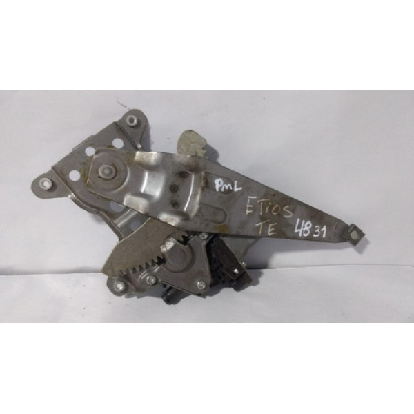 Maquina De Vidro Elétrico Do Toyota Etios Traseira Esquerda.