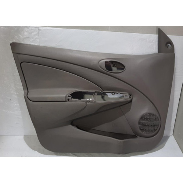 Forro Porta Dianteiro Esquerdo Toyota Etios 13/15 Cinza