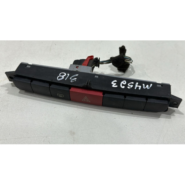 Botão Pisca Alerta Desembaçador Fiat Punto 2008 Á 2012 Usado