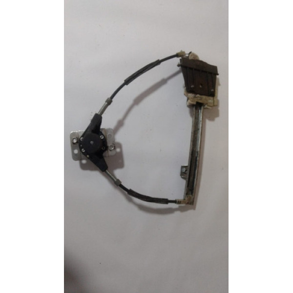 Máquina Vidro Manual Porta Traseira Esquerda Fiat Uno 96 01