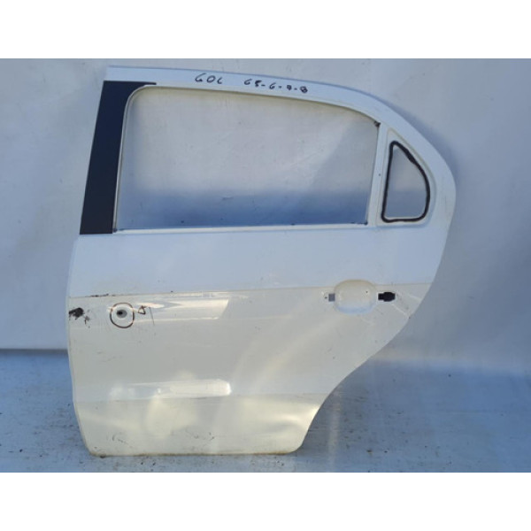 Porta Traseira Gol Voyage G5 G6 G7 Esquerda  C/ Detalhe