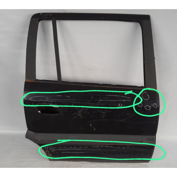 Porta Traseira Direita Zafira Prata 2001 2011