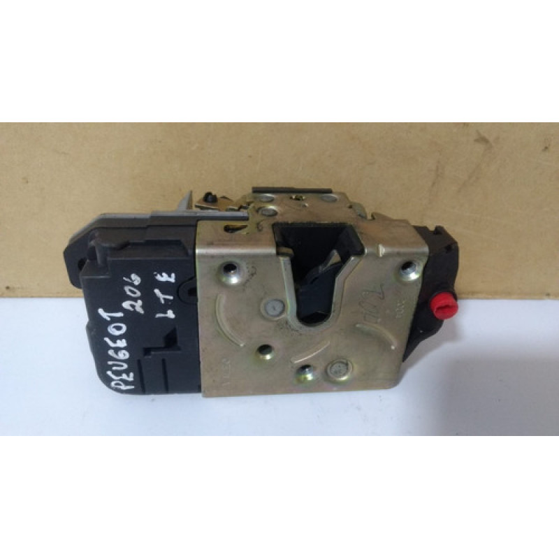 Fechadura Elétrica Porta Traseira Esquerda Peugeot 206 207 Fechadura Elétrica Porta Traseira Esquerda Peugeot 206 207