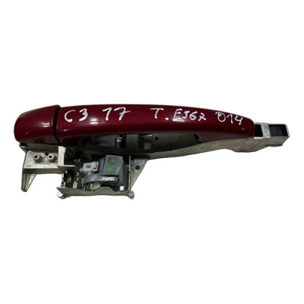 Maçaneta Externa Traseira Esquerda Citroen C3 2017 Usado