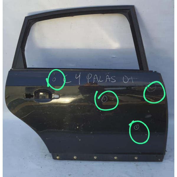 Porta Traseira Direita Citroen C4 Pallas 2008 A 2013