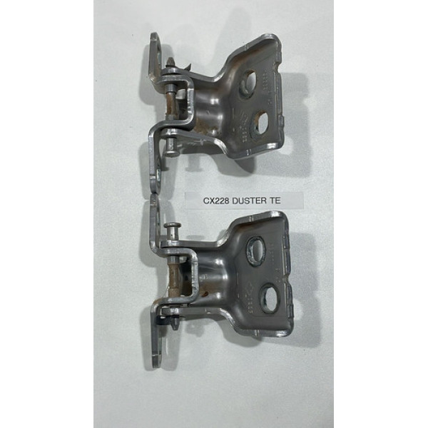 Par Dobradiça Traseira Esquerda Renault Duster 2016 Á 2019