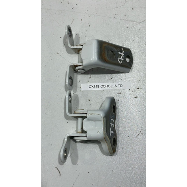 Par Dobradiça Porta Traseira Direita Corolla 2015 Á 2019