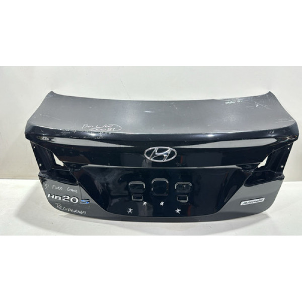 Tampa Traseira Hb20 Sedan 2012/2019 Sem Furo De Fechadura