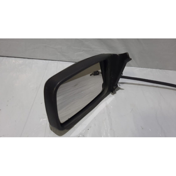 Espelho Santana 85 91 Esquerd Retrovisor Manual Original Vw 