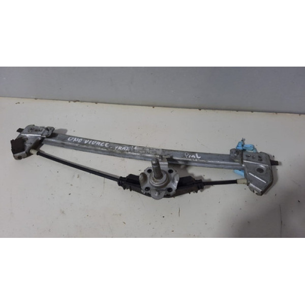 Maquina De Vidro Manual Traseira Esquerda Do Uno Vivace 