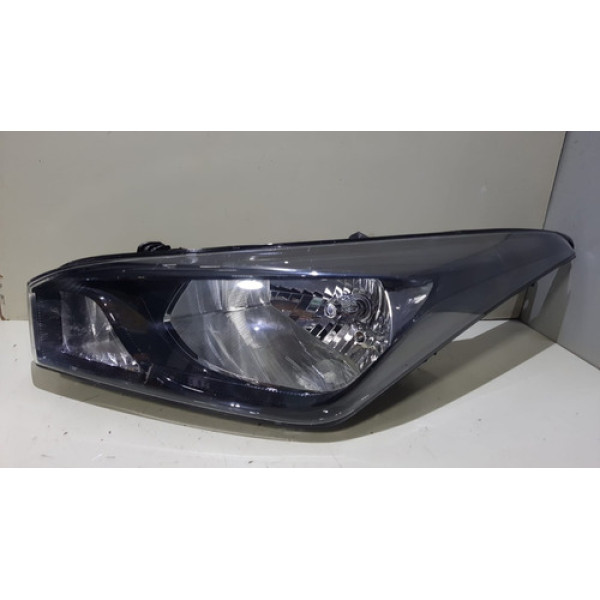 Farol Hyundai Hb20 2012/2019 Mascara Negra Esquerdo Detalhe