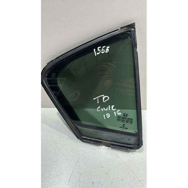Vidro Fixo Traseiro Direito Honda Civic G9 2012 Á 2016