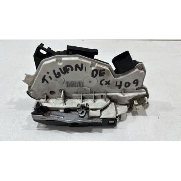 Fechadura Porta Dianteiro Esquerdo Tiguan 2010 Á 2014 Orig.