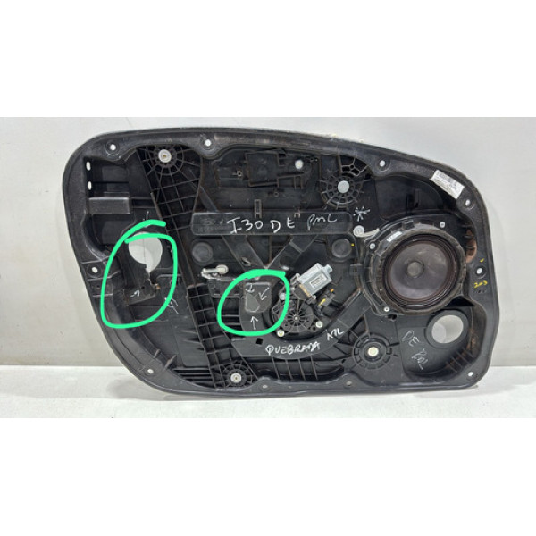 Máquina De Vidro Dianteira Esquerda Hyundai I30  2013/2017