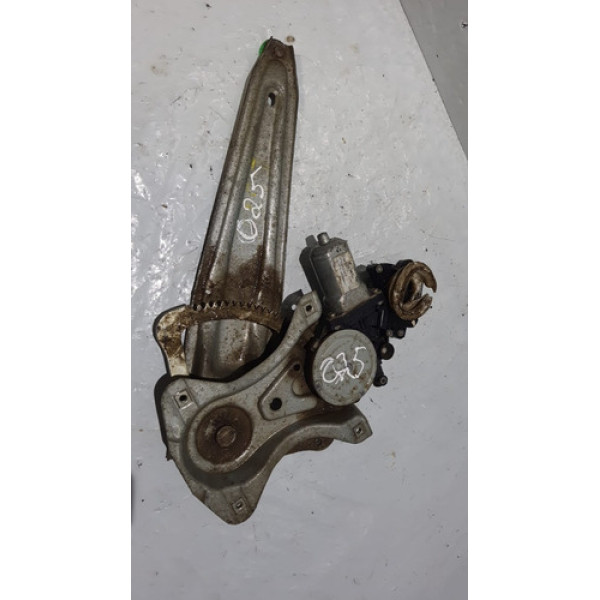 Máquina Vidro Motor Corolla 09 Á 14 Traseira Direita