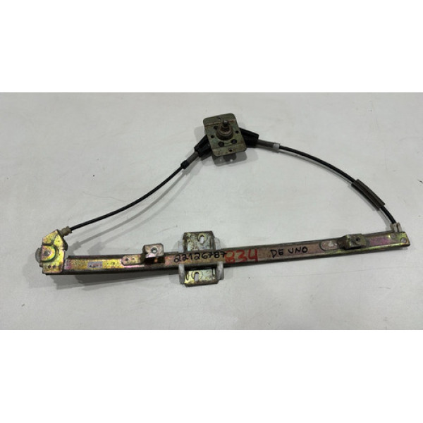 Máquina Vidro Diant Esquerda Manual Fiat Uno Fiorino Orig