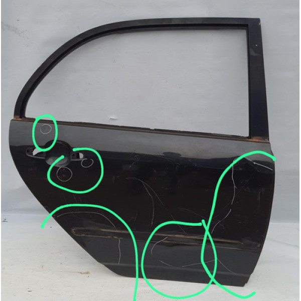 Porta Traseira Direita Toyota Corolla 2003 Á 2008