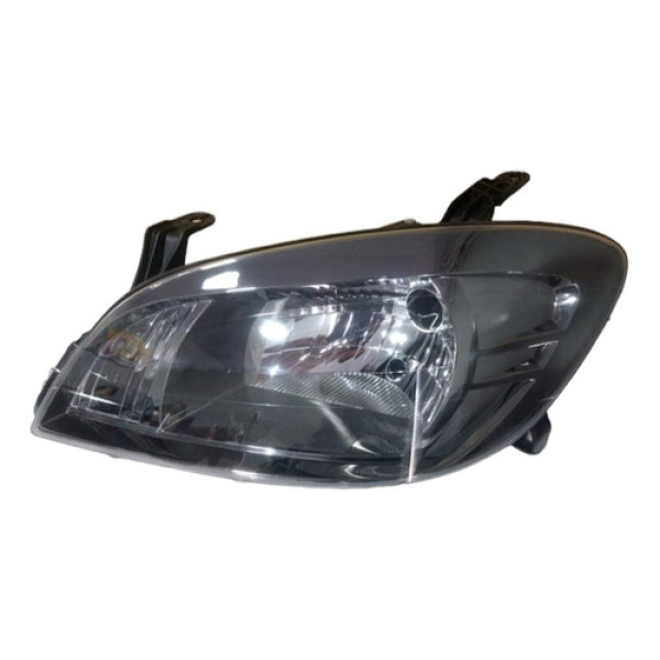 Farol Celta Prisma 07/12 Original Cromomix Esquerdo Detalhe