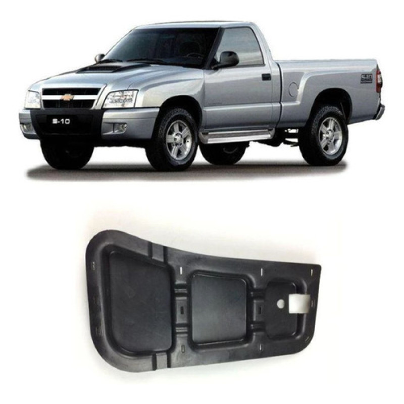 Guia Parachoque Dianteiro Esquerdo S10 2001 A 2011 Guia Parachoque Dianteiro Esquerdo S10 2001 A 2011