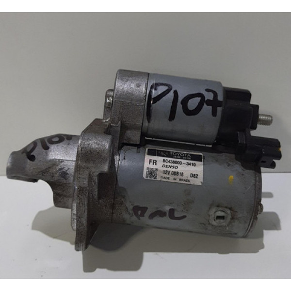 Motor Partida Arranque Toyota Etios 28100-0y320 2017 À 2020.