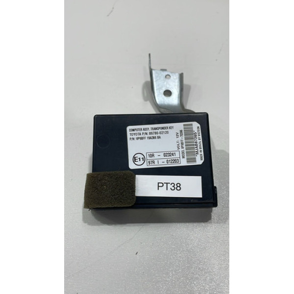 Módulo Imobilizador Corolla 2009 Á 2014 89780-02120