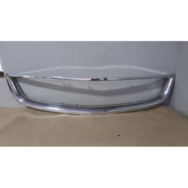 Moldura Cromada Grade Inferior S10 2012/2015 Original Detalh