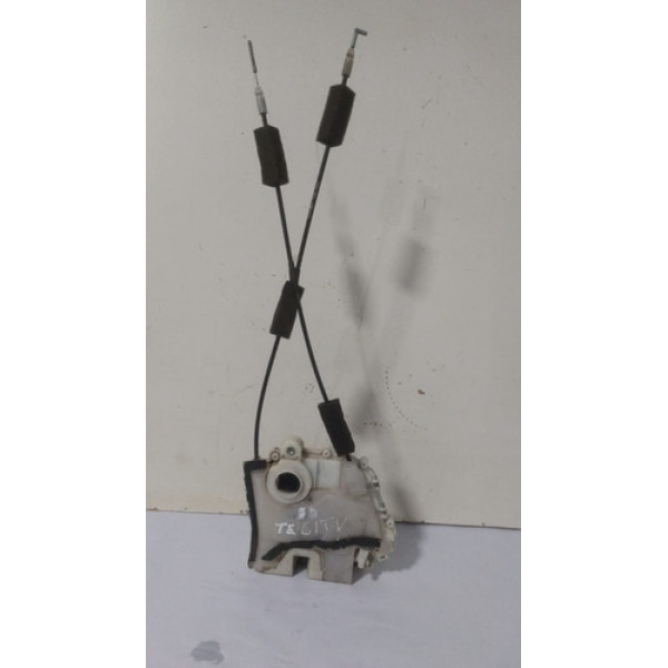 Fechadura Elétrica Porta Traseira Esquerda City 2009 À 2014 