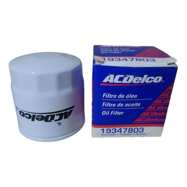 Filtro Oleo Motor Tracker 2.0 16v Acdelco Gm 2007 2008 2009