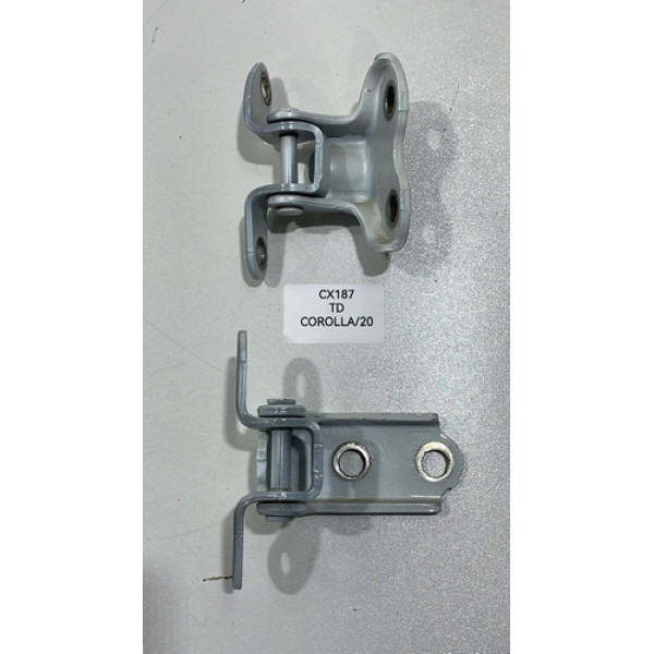 Par Dobradiça Porta Traseira Direita Toyota Corolla 20 Á 24