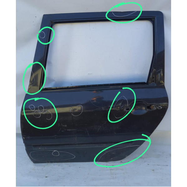 Porta Traseira Esquerda 307 Sw 2008 2009 2010 2011 2012 